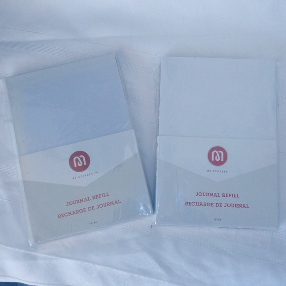 Staples Other - 2 Staples Journal Refill Narrow Rule